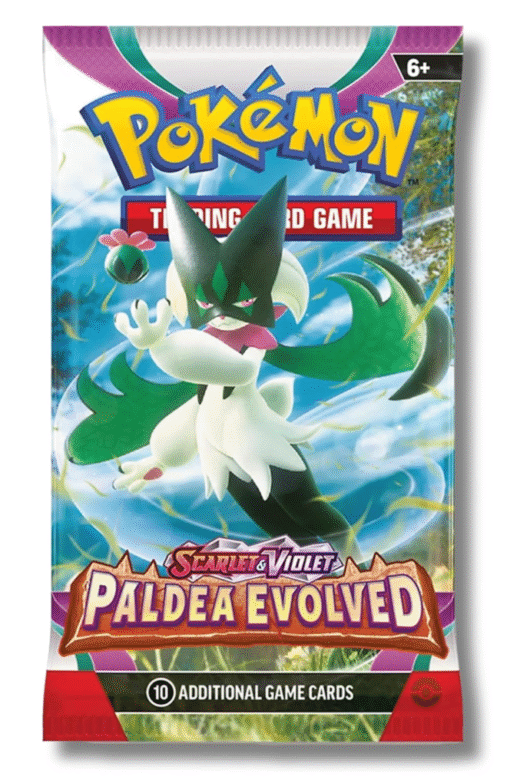 2023 Pokémon Paldea Evolved Booster Pack English SV02 (1 Pack) - Image 2